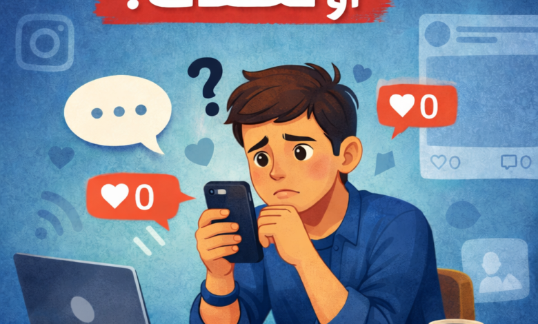 لماذا منشوراتي لا تحصل على إعجابات أو تعليقات؟